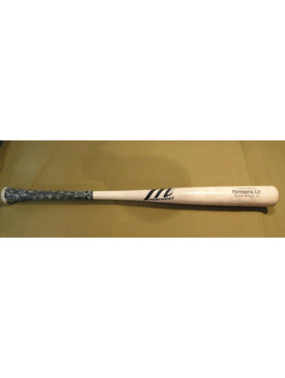 MARUCCI PROFESSIONAL CUT BONE RUBBED LIZARD SKIN HANDCRAFTED TAN 1 BASEBALL BAT